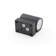 Wandaufbauleuchte, Mobby II Single, 10 W, DIM, 3000 K, Schwarz, 220-240 V/AC, 50 / 60 Hz