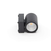 Wandaufbauleuchte, Mobby II Single, 10 W, DIM, 3000 K, Schwarz, 220-240 V/AC, 50 / 60 Hz