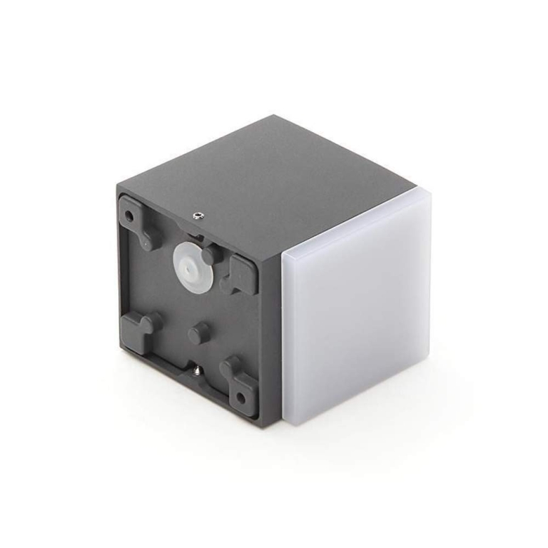 Deko-Light Wandaufbauleuchte, Ancha I, 6 W, 3000 K, Grau, 220-240 V/AC, 50 / 60 Hz