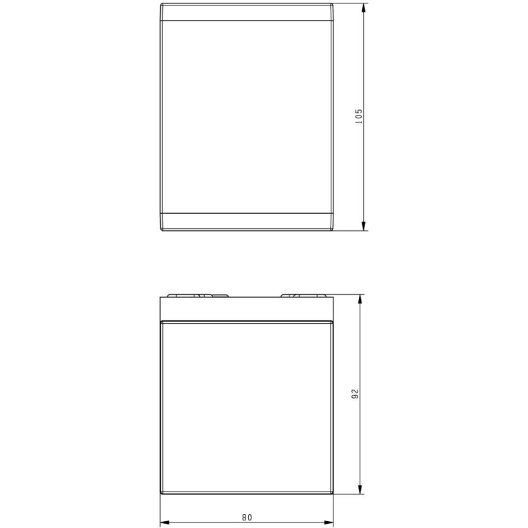 Deko-Light Wandaufbauleuchte, Ancha II, 11,5 W, 3000 K, Grau, 220-240 V/AC, 50 / 60 Hz