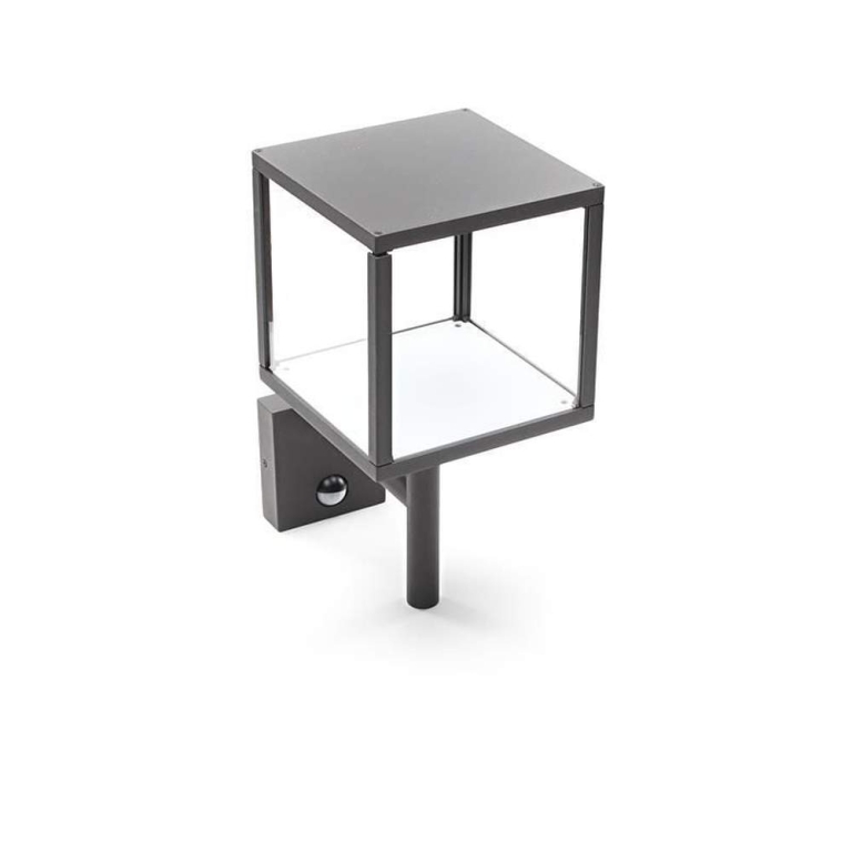 Deko-Light Wandaufbauleuchte, Lacertae Motion, 10 W, 3000 K, Grau, 110-240 V/AC, 50 / 60 Hz
