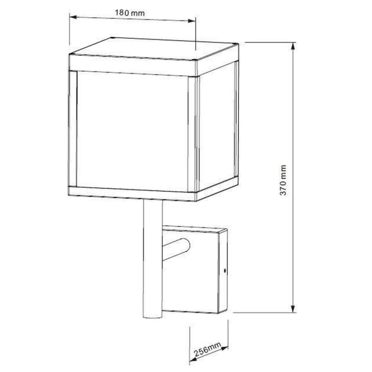 Deko-Light Wandaufbauleuchte, Lacertae Motion, 10 W, 3000 K, Grau, 110-240 V/AC, 50 / 60 Hz