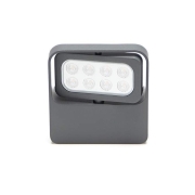 Fluter, Flood Flex I, 9,5 W, 3000 K, Grau, 100-240 V/AC, 50 / 60 Hz