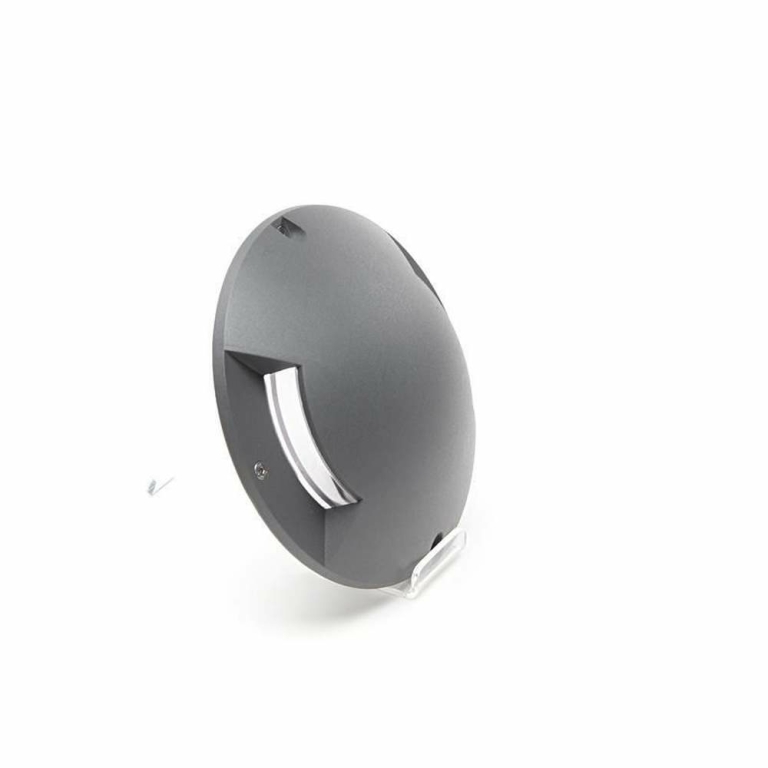 Deko-Light Pollerleuchte, Helios II, 3,8 W, 3000 K, Grau, 220-240 V/AC, 50 / 60 Hz