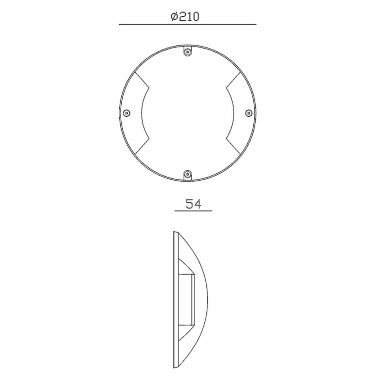 Deko-Light Pollerleuchte, Helios II, 3,8 W, 3000 K, Grau, 220-240 V/AC, 50 / 60 Hz