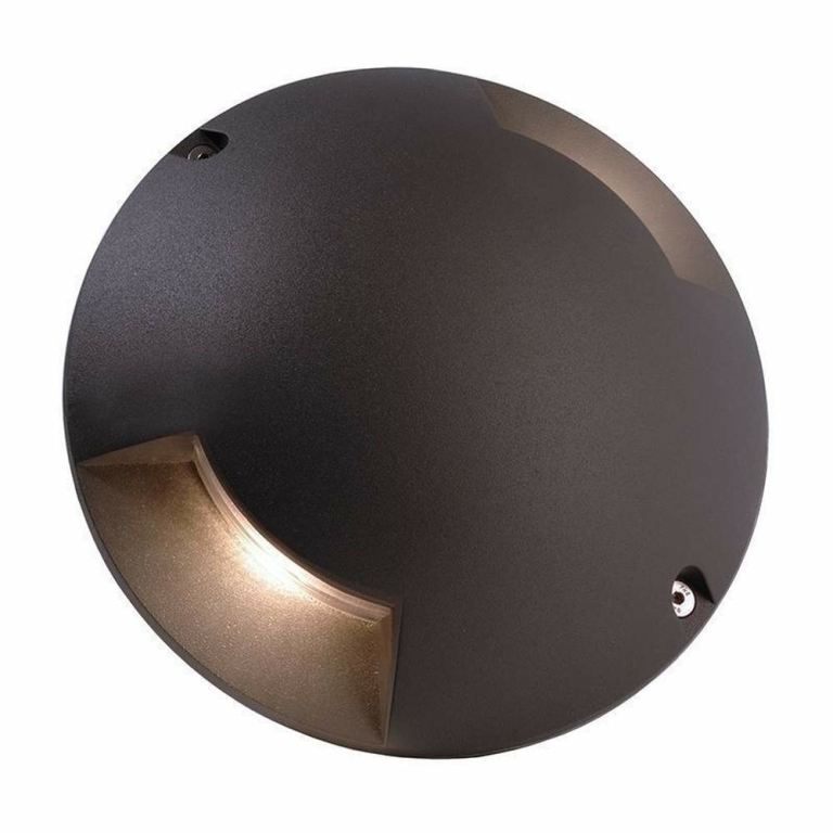 Deko-Light Pollerleuchte, Helios II, 3,8 W, 3000 K, Grau, 220-240 V/AC, 50 / 60 Hz