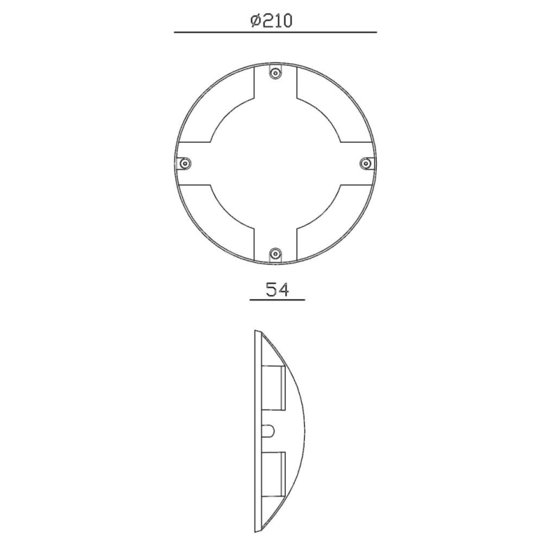 Deko-Light Pollerleuchte, Helios IV, 5,5 W, 3000 K, Grau, 220-240 V/AC, 50 / 60 Hz