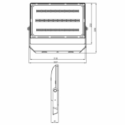 Fluter, Brachium, 82 W, 3000 K, Schwarz, 220-240 V/AC, 50 / 60 Hz