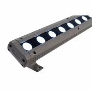 Wallwasher, Wallwasher Caph, 60 W, RGB/3000 K, Grau, Spannungskonstant, 24 V/DC
