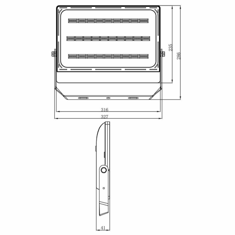 Deko-Light Fluter, Brachium, 82 W, 4000 K, Schwarz, 220-240 V/AC, 50 / 60 Hz