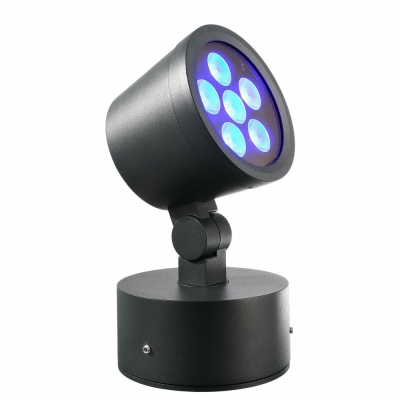 Deko-Light Fluter, Colt, 16W, RGB/5500 K, Schwarz, Spannungskonstant, 24 V/DC