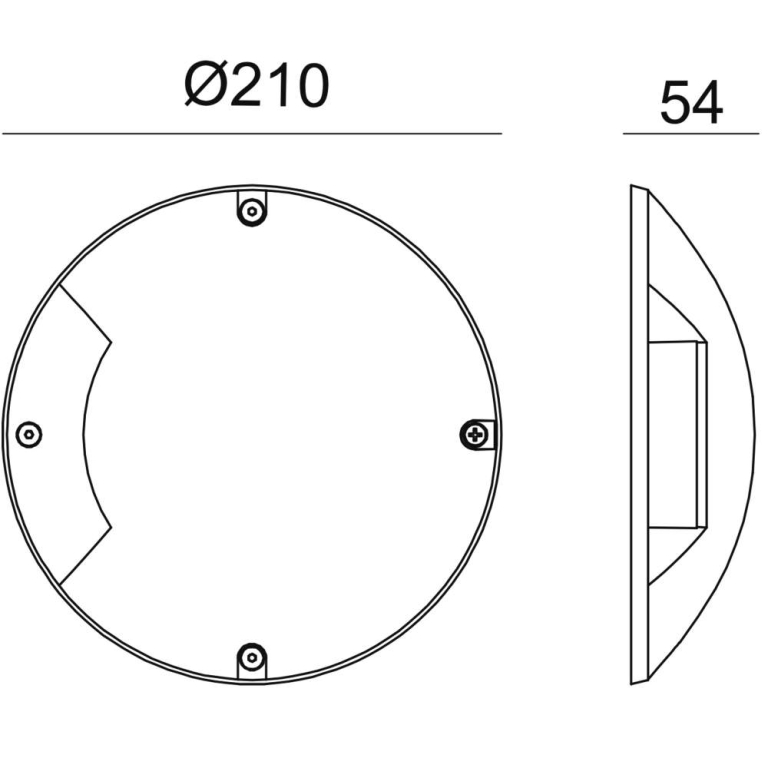 Deko-Light Pollerleuchte, Helios I, 2,5 W, 3000 K, Grau, 220-240 V/AC, 50 / 60 Hz