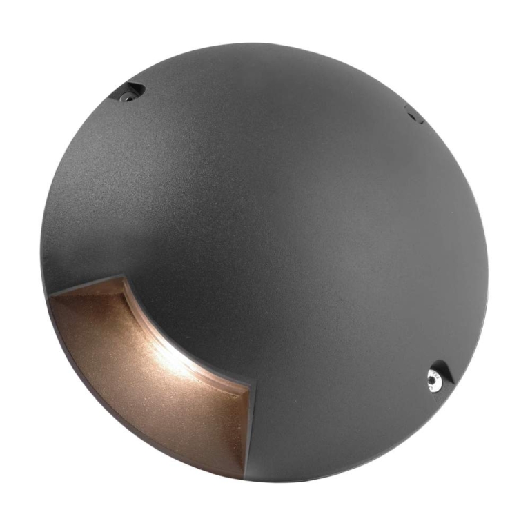 Deko-Light Pollerleuchte, Helios I, 2,5 W, 3000 K, Grau, 220-240 V/AC, 50 / 60 Hz