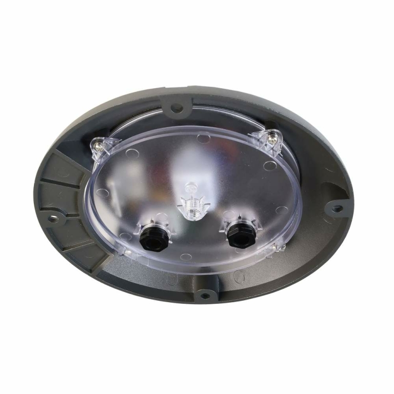 Deko-Light Pollerleuchte, Helios I, 2,5 W, 3000 K, Grau, 220-240 V/AC, 50 / 60 Hz