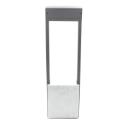Pollerleuchte, Chertan 600 mm, 13 mm, 3000 K, Grau, 100-277 V/AC, 50 / 60 Hz
