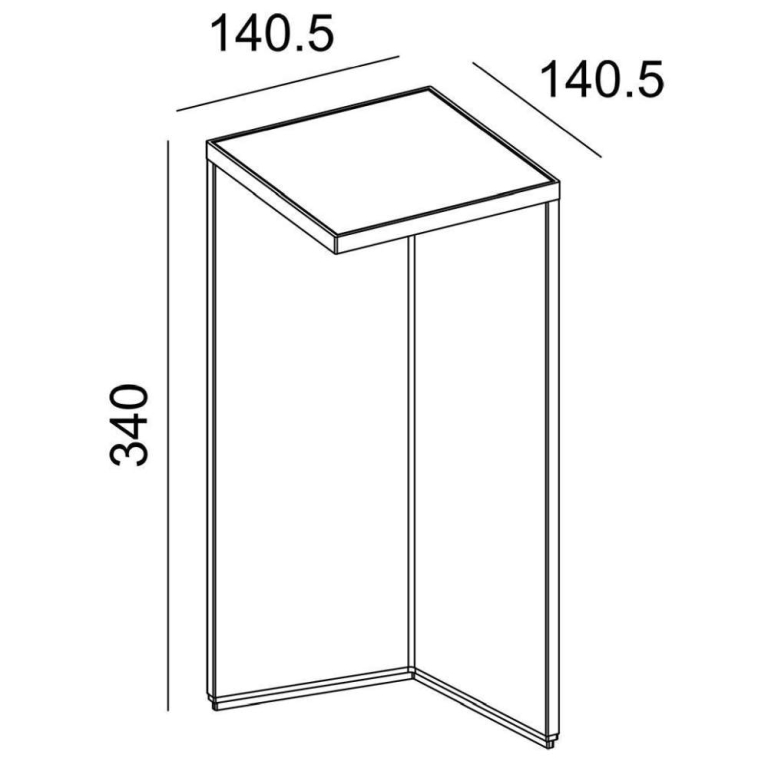 Deko-Light Solaraufbauleuchte, Lugh Solar, 2,2 W, 3000 K, Grau, Spannungskonstant, 3.7 V/DC