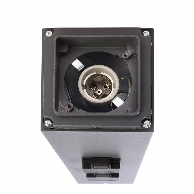 Deko-Light Energieverteiler, Facado Socket 650 mm, 1x max. 20 W E27, Anthrazit, 220-240 V/AC, 50 / 60 Hz