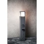 Energieverteiler, Facado Socket 650 mm, 1x max. 20 W E27, Anthrazit, 220-240 V/AC, 50 / 60 Hz