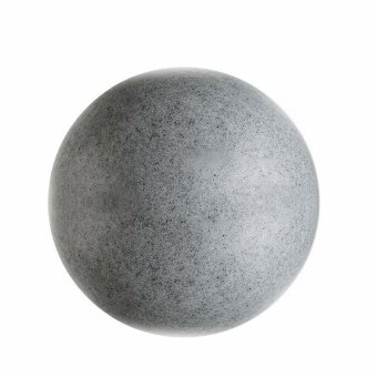 Deko-Light Kugelleuchte, Kugelleuchte Granit 400 mm, 1x max. 23 W E27, Grau, 220-240 V/AC, 50 / 60 Hz