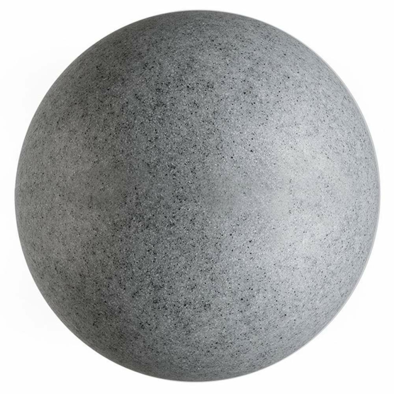 Deko-Light Kugelleuchte, Kugelleuchte Granit 750 mm, 1x max. 23 W E27, Grau, 220-240 V/AC, 50 / 60 Hz