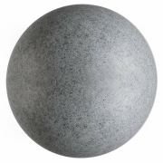 Kugelleuchte, Kugelleuchte Granit 750 mm, 1x max. 23 W E27, Grau, 220-240 V/AC, 50 / 60 Hz