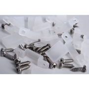 Mechanisches Montagezubehör, Montageset für IP65/IP67 Stripes mit Außenmaß 13-15 mm