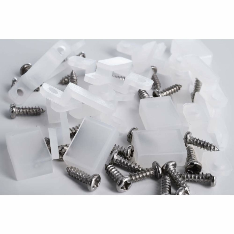 Deko-Light Mechanisches Montagezubehör, Montageset für IP65/IP67 Stripes mit Außenmaß 8-10 mm