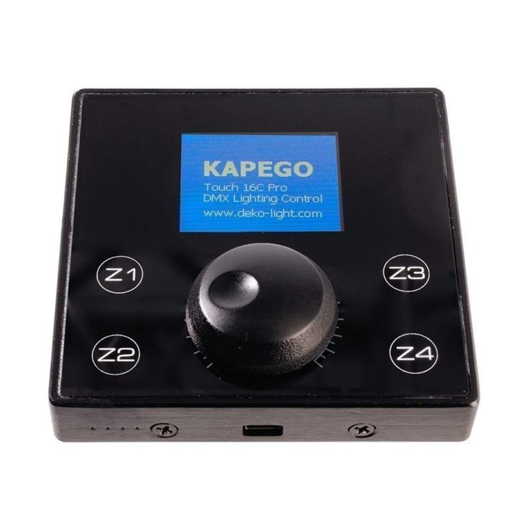Deko-Light Deko-Light, Steuerung DMX, DMX Wandcontroller Touch 16CH Pro, Spannungskonstant, DMX512, 12-24 V/DC