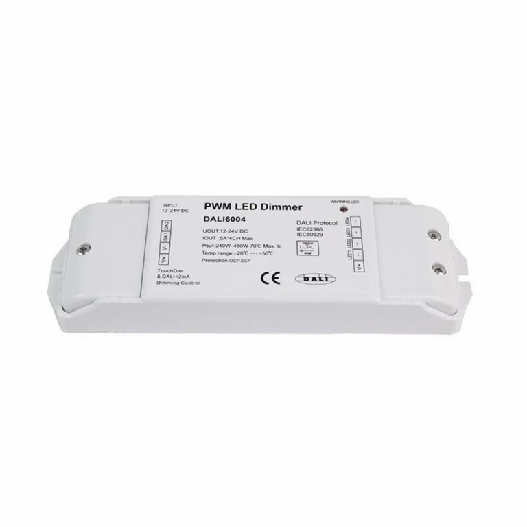 Deko-Light Deko-Light, Niedervolt DALI Dimmer (CV, DC), DALI PWM Dimmer CV 4CH, 12/24V, 5A/Kanal, DT6, Spannung
