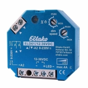 Eltako, Dimmer Niedervolt weitere, Eltako LED-Dimmschalter ELD61/12-36V, Push-Dim, 8-230 V/AC, Ausga