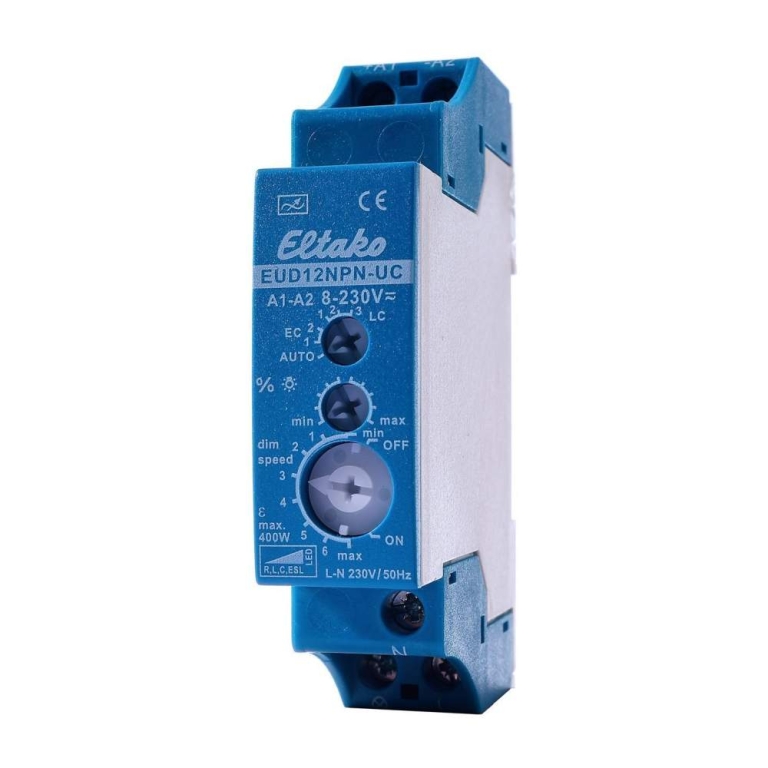 Eltako Elektrisches Montagezubehör, Eltako Dimmer Universal 400W EUD12NPN-UC, Tiefe: 90 mm, Breite: 70 mm,