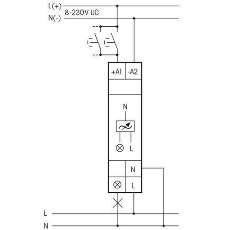 Eltako Elektrisches Montagezubehör, Eltako Dimmer Universal 400W EUD12NPN-UC, Tiefe: 90 mm, Breite: 70 mm,