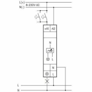 Elektrisches Montagezubehör, Eltako Dimmer Universal 400W EUD12NPN-UC, Tiefe: 90 mm, Breite: 70 mm,