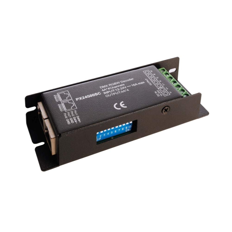 Deko-Light Deko-Light, Niedervolt DMX Dimmer (CV, DC), LED Dimmer R-DMX 3+1, Spannungskonstant, DMX512, 384.00