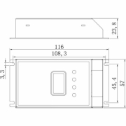 Deko-Light, Niedervolt DMX Dimmer (CV, DC), MULTI-LED-Dimmer 4, DMX/Auto/Manuell, Spannungskonstant,