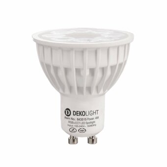 Deko-Light Deko-Light, Leuchtmittel, RF-smart, GU10, 230 V/AC, DIM, 2700-6500 K, 25 Grad, 4.0 W