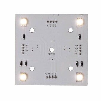 Deko-Light Modular System, Modular Panel II 65x65 mm, 1,5 W, 3200 K, Weiß, Spannungskonstant, 24 V/DC