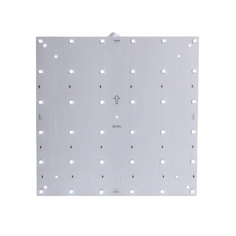 Deko-Light Modular System, Modular Panel II 265x265 mm, 8 W, 6500 K, Weiß, Spannungskonstant, 24 V/DC