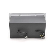 Deckeneinbauleuchte, Kardan, 2x max. 70 W G12, Silber, 220-240 V/AC, 50 / 60 Hz