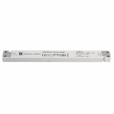 Deko-Light Deko-Light, Netzgerät (CV, DC), LONG-FLAT, CV, LT-60-12, Spannungskonstant, 60.0 W, 220-240 V/AC, Au