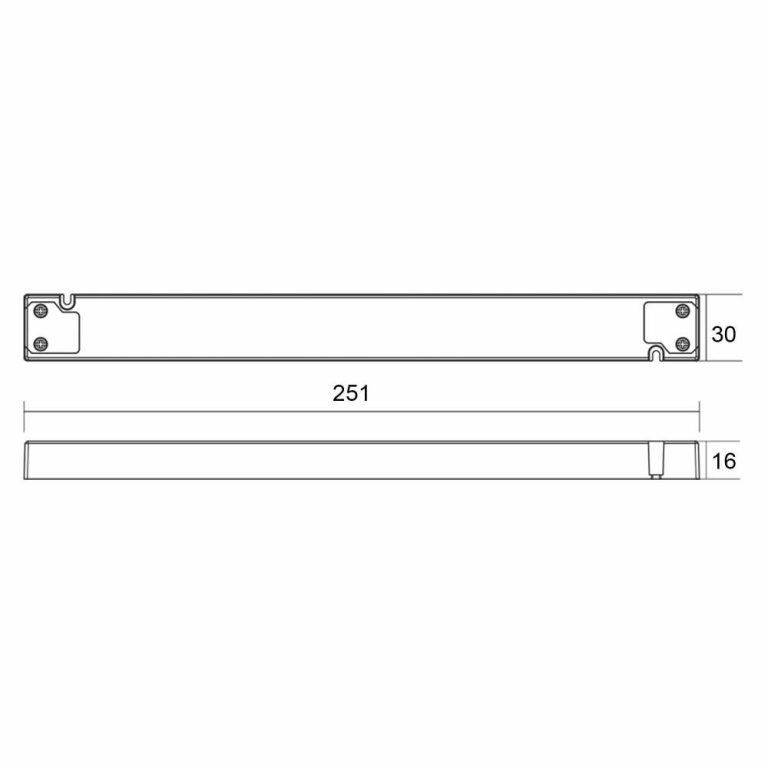 Deko-Light Deko-Light, Netzgerät (CV, DC), LONG-FLAT, CV, LT-45-12, Spannungskonstant, 45.0 W, 220-240 V/AC, Au