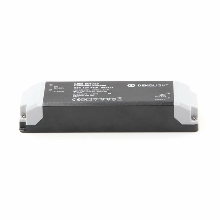 Deko-Light Deko-Light, Netzgerät (CV, DC), BASIC, CV, Q8H-12-75W, Spannungskonstant, 75.0 W, 220-240 V/AC, Ausg