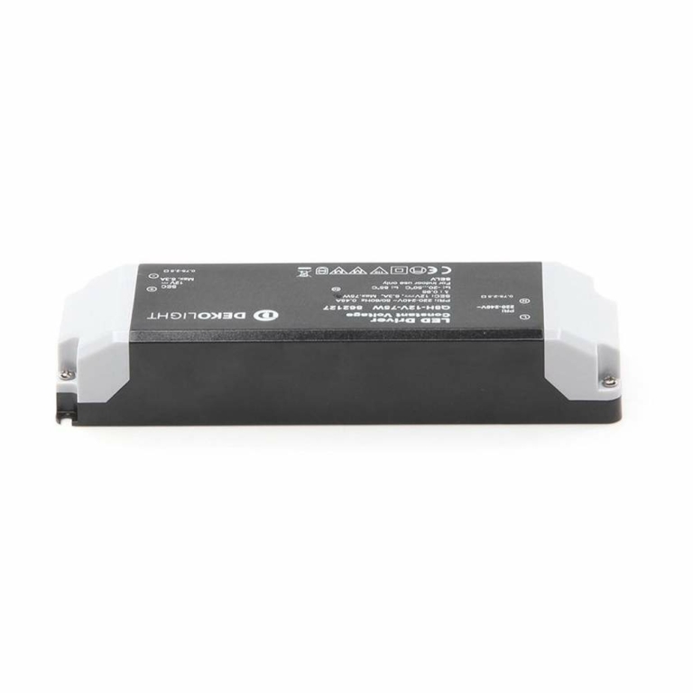 Deko-Light Deko-Light, Netzgerät (CV, DC), BASIC, CV, Q8H-12-75W, Spannungskonstant, 75.0 W, 220-240 V/AC, Ausg