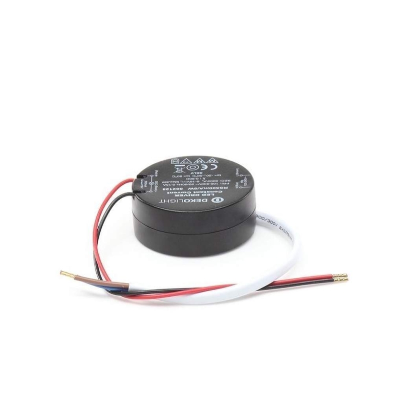 Deko-Light Deko-Light, Netzgerät (CC, DC), ROUND, CC, RS500mA/8W, Stromkonstant, 3,0-8,0 W, 100-240 V/AC, Ausga