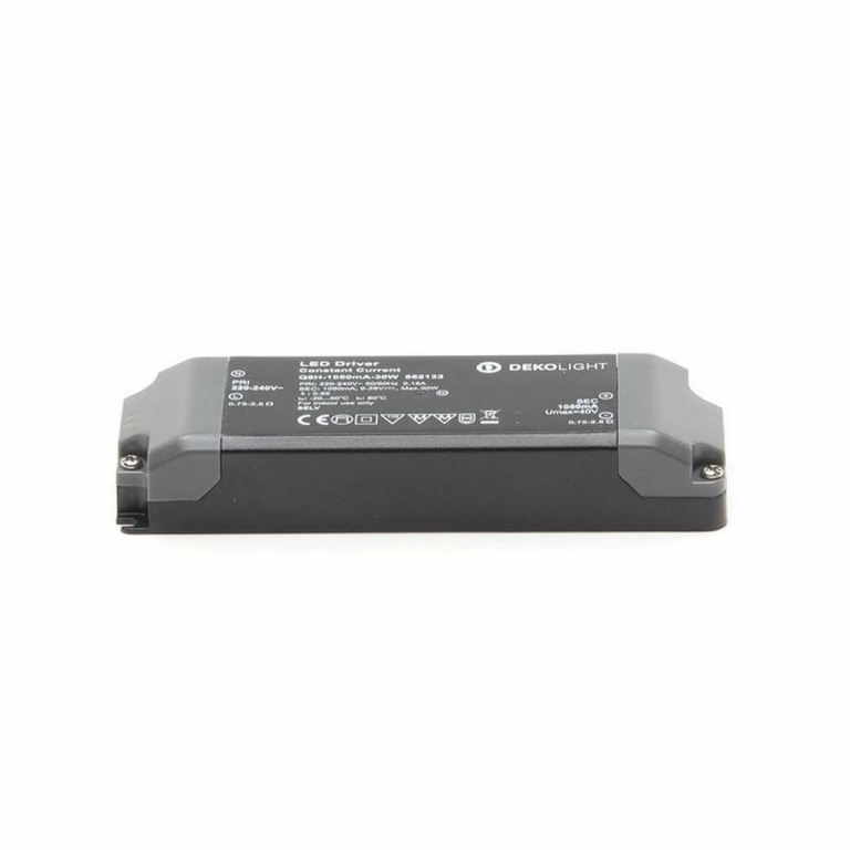 Deko-Light Deko-Light, Netzgerät (CC, DC), BASIC, CC, Q8H-1050mA/30W, Stromkonstant, 9,5-30,0 W, 220-240 V/AC,