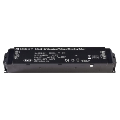 Deko-Light Deko-Light, Netzgerät (CV, DC) dimmbar, BASIC, DIM, CV, 200AD-24V, DALI-Bus / Push / 1-10V, Spannung