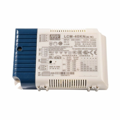 Meanwell Meanwell, Netzgerät (CC, DC) dimmbar, DIM, Multi CC, LCM-40KN - KNX, Stromkonstant, KNX, 42.0 W, 180