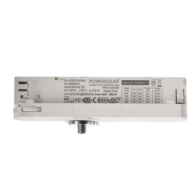 Deko-Light Deko-Light, Netzgerät (CC, DC), Multi CC, PRO-UA430-W Schienensystem 3-Phasen 230V, Stromkonstant, 1