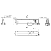 Deko-Light, Netzgerät (CC, DC), Multi CC, PRO-UA430-B Schienensystem 3-Phasen 230V, Stromkonstant, 1