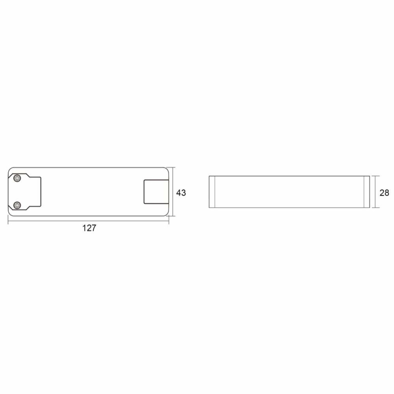 Deko-Light Deko-Light, Netzgerät (CC, DC), BASIC, CC, V8-40-500mA/40W, Stromkonstant, 20,0-40,0 W, 220-240 V/AC